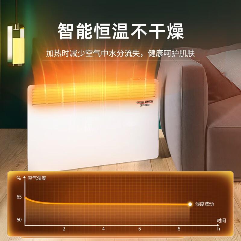世创电能(STIEBEL ELTRON) CNS200Trend M 450mm*740mm*78mm 壁挂式旋转温控器高清大图