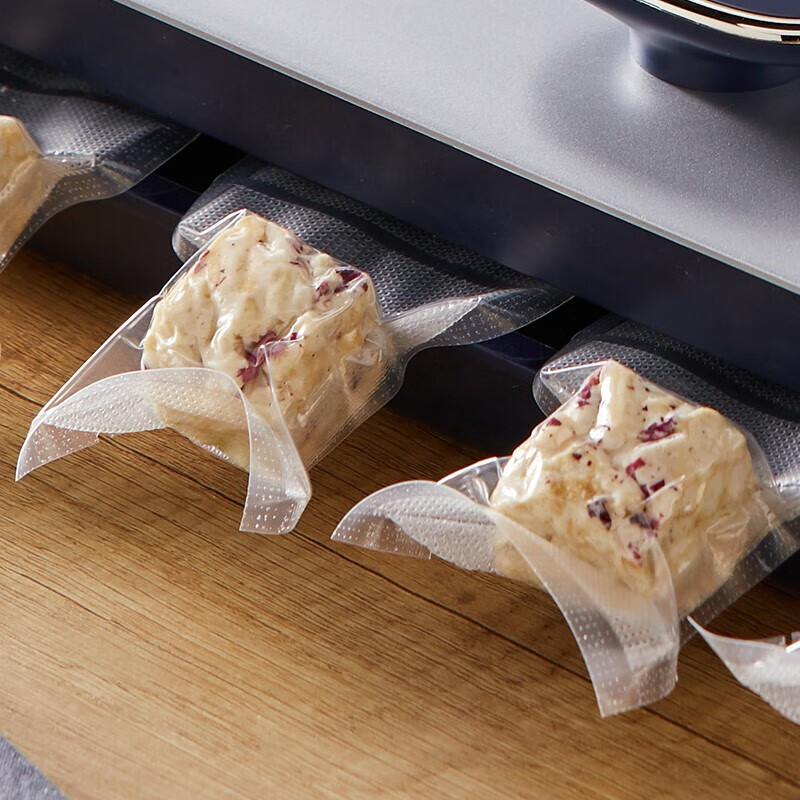 小熊(Bear)真空封口袋压缩袋分装打包不易漏气可抽真空袋 FKJ-C01Q1 中号[15*25CM]50片高清大图