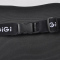 吉吉(GiGi)汽车头枕 GT-1329竹炭记忆棉骨头枕 车用护颈枕 头靠枕黑色