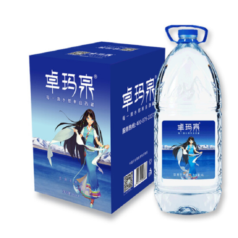 卓玛泉 饮用水4L*4桶