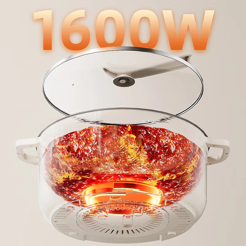 小熊(bear)电火锅DHG-J50P1 单锅可立手柄 5L高清大图