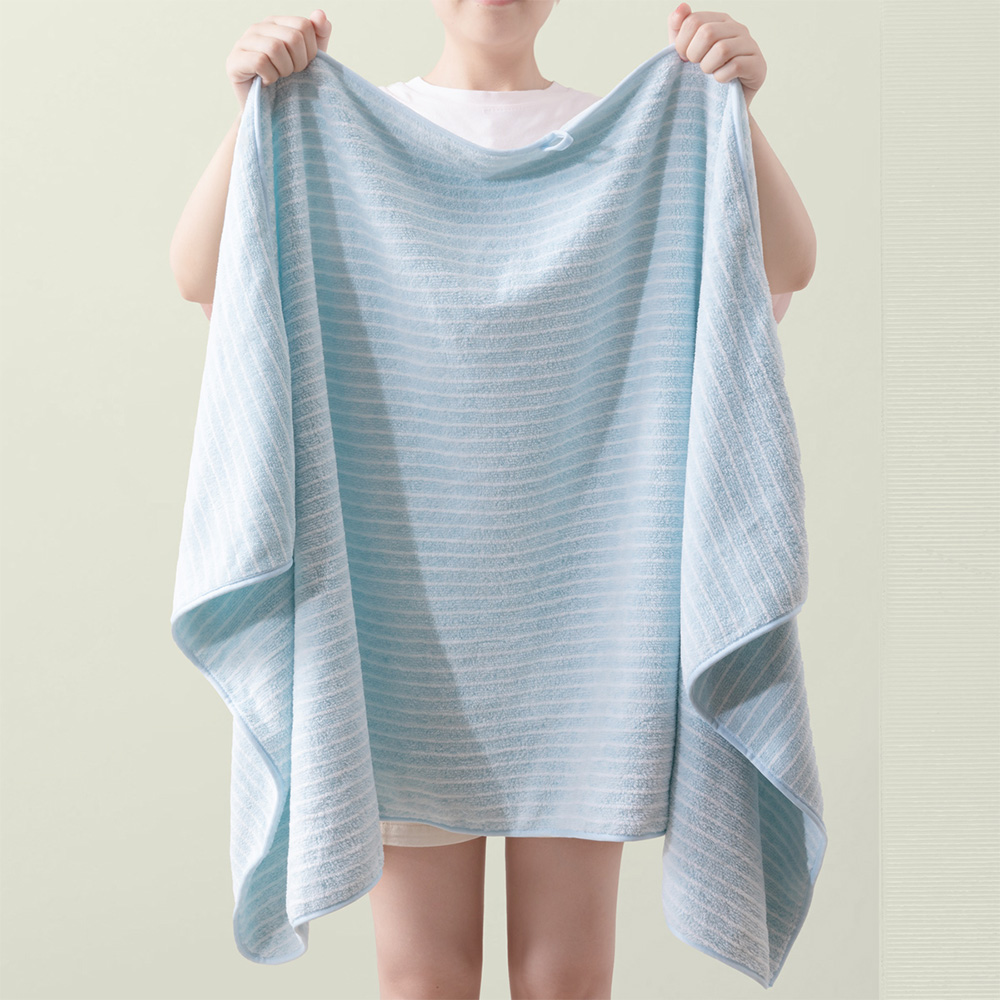 水星享浴·茶氨酸抗菌干发帽毛浴巾组合三件套129108高清大图