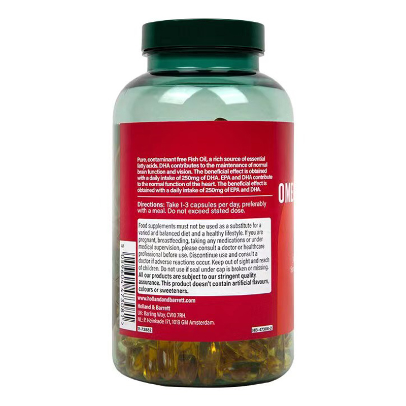 荷柏瑞(Holland&Barrett)OMEGA3鱼油1000mg 240片