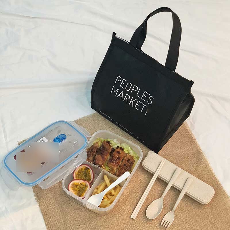 趣涉家居 分格饭盒塑料饭盒成人长方形便当盒饭盒学生便当盒生活日用家用家居饭盒上班族带饭便当盒居家用品