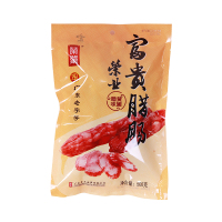 荣业 富贵腊肠500g 广式香肠广东特产腊味腊肉