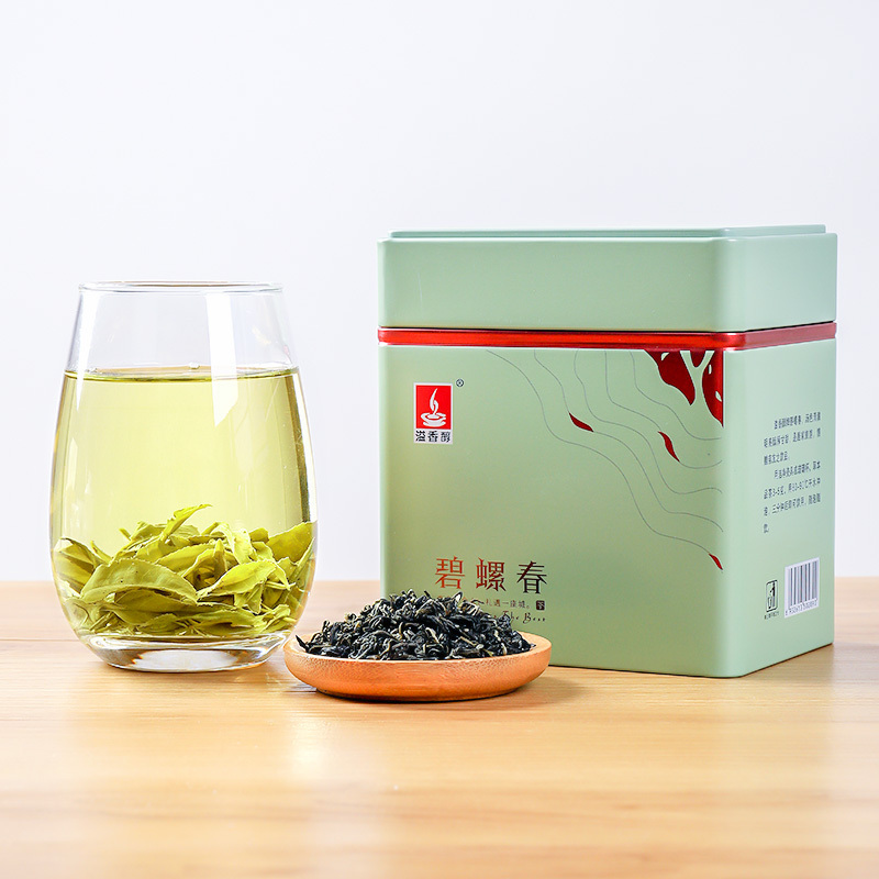 [买1送1]溢香醇碧螺春2020新茶春茶浓香型正宗一级125g/罐