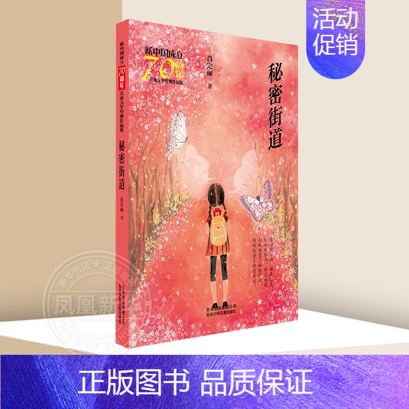 秘密街道 [正版]秘密街道 肖定丽著儿童文学作品集9-15岁青少年儿童文学阅读书籍儿童成长读物课外阅读书籍北京少年儿童出高清大图