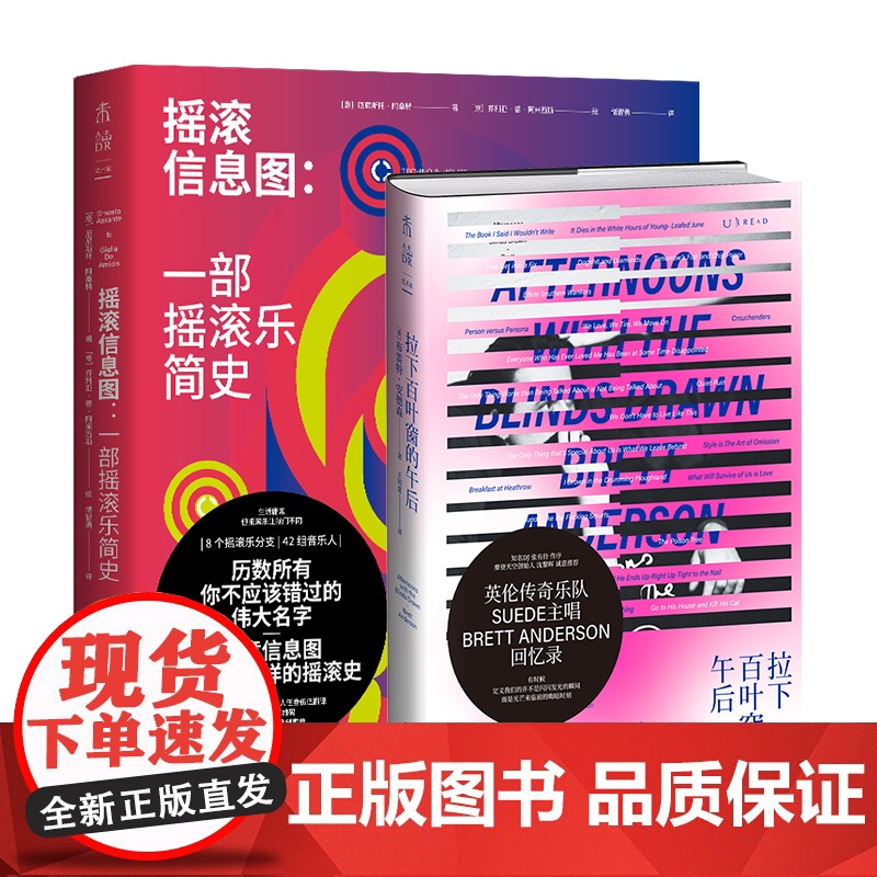 摇滚信息图+拉下百叶窗的午后 英伦传奇乐队山羊皮主唱布雷特·安德森回忆录 知名DJ 张有待作序,摩登天空创始人沈黎晖诚高清大图