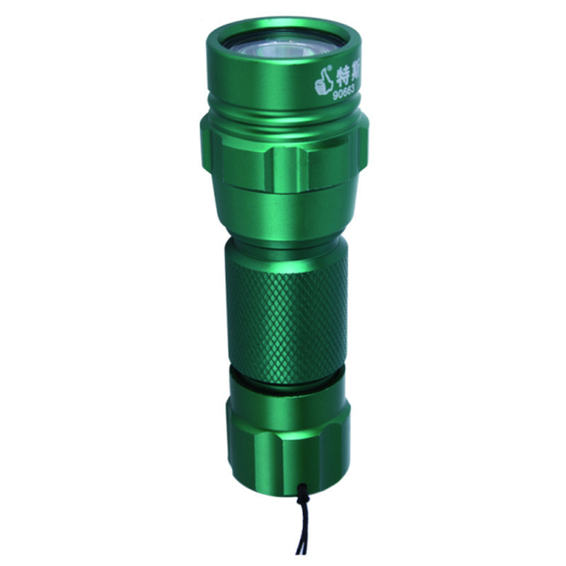 特斯(TSTOP) 90663 铝合金强光LED手电筒 4寸100mm(5把起订)