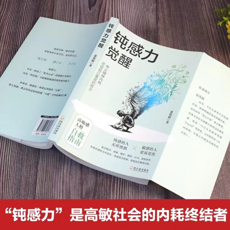 顿感力觉醒+心得疗愈 [正版] 钝感力觉醒:停止精神内耗活成自己喜欢的样子高敏感人格自救指南人际关系情绪情感社会学成功学高清大图
