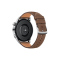 华为/HUAWEI WATCH 3 46mm 时尚款 棕色真皮表带 智能手表 运动手表 eSIM独立通话 健康管理 家庭关怀 专业运动 NFC支付 鸿蒙HarmonyOS 2