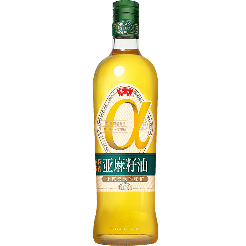 鲁花亚麻籽油750ml