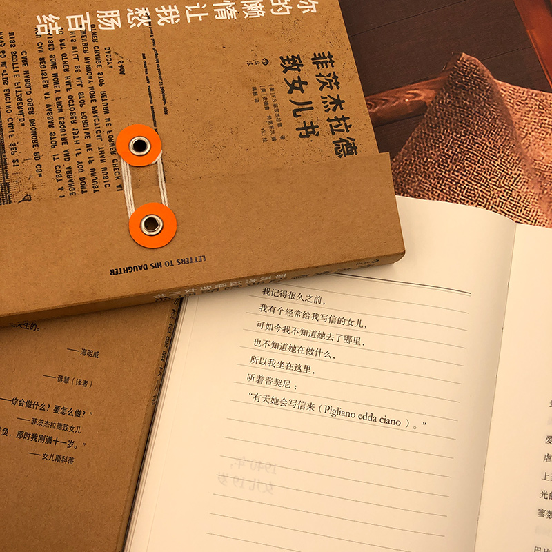 [正版]图书直发你的懒惰让我愁肠百结了不起的盖茨比作者菲茨杰拉德致女儿书 青春期父女亲子书信集随笔书籍高清大图