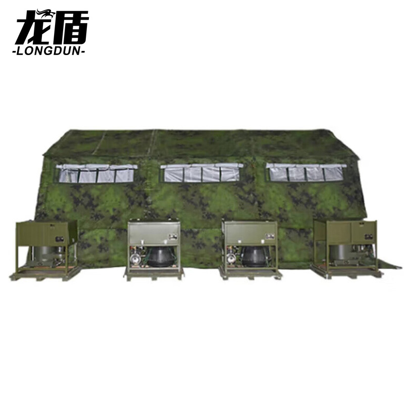 龙盾12人淋浴箱组 物资储备器材箱帐篷箱洗浴箱 滚塑箱套装