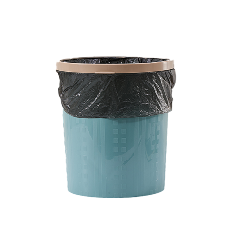 齐心 ZL0001 大号加厚平口垃圾袋 50*60cm 15L 30只 黑 1卷装高清大图