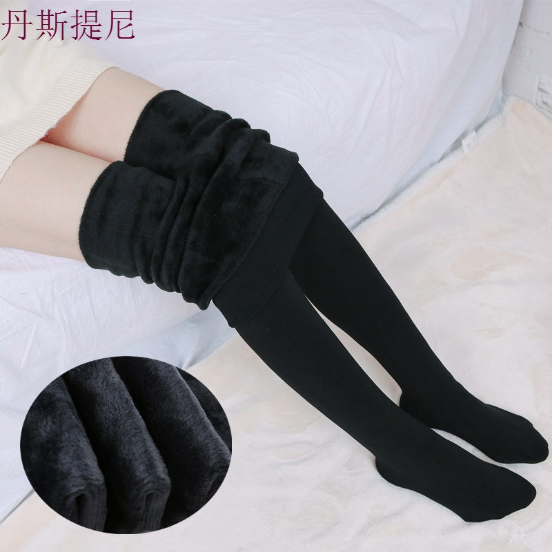 丝袜女秋冬季加绒加厚连体打底袜外穿连裤袜春秋款中厚薄绒连袜裤