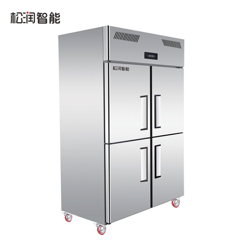 松润智能 立式直冷冷柜 GCT-D2106A 四门双温冷柜