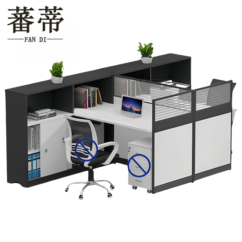 蕃蒂职员桌台高清大图