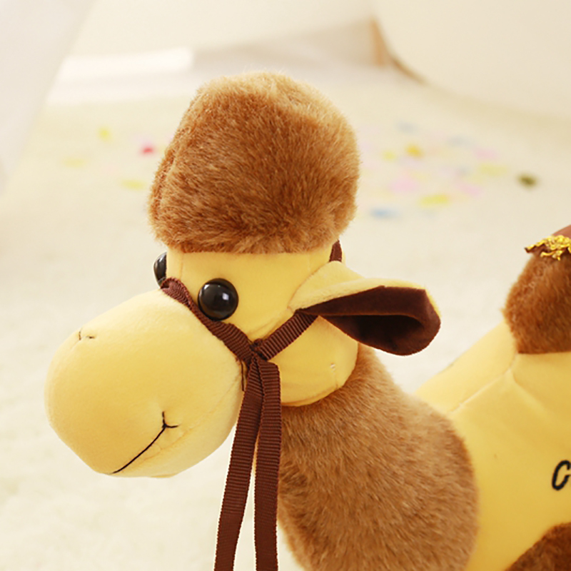 沙漠骆驼毛绒玩具创意仿真骆驼公仔可爱布娃儿童玩偶生日礼物35厘米