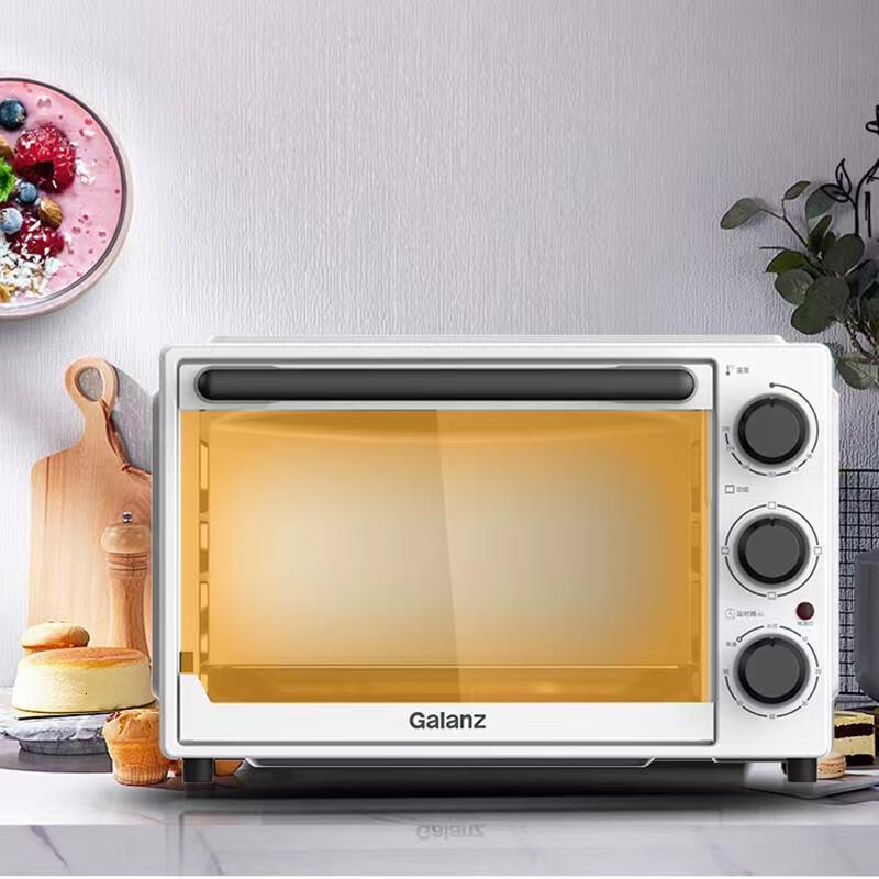 格兰仕(Galanz)电烤箱多功能烘焙烧烤 32升大容量 上下分开加热 精准控温TQD2-32L