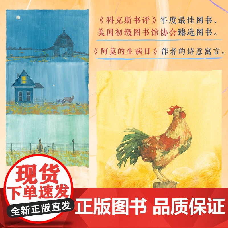 正版童书 太阳起晚了高清大图