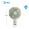 美的(Midea)电风扇 壁扇家用挂壁风扇卧室客厅轻音节能摇头电扇大风力空气循环扇 FWA23UA[机械拉绳式]