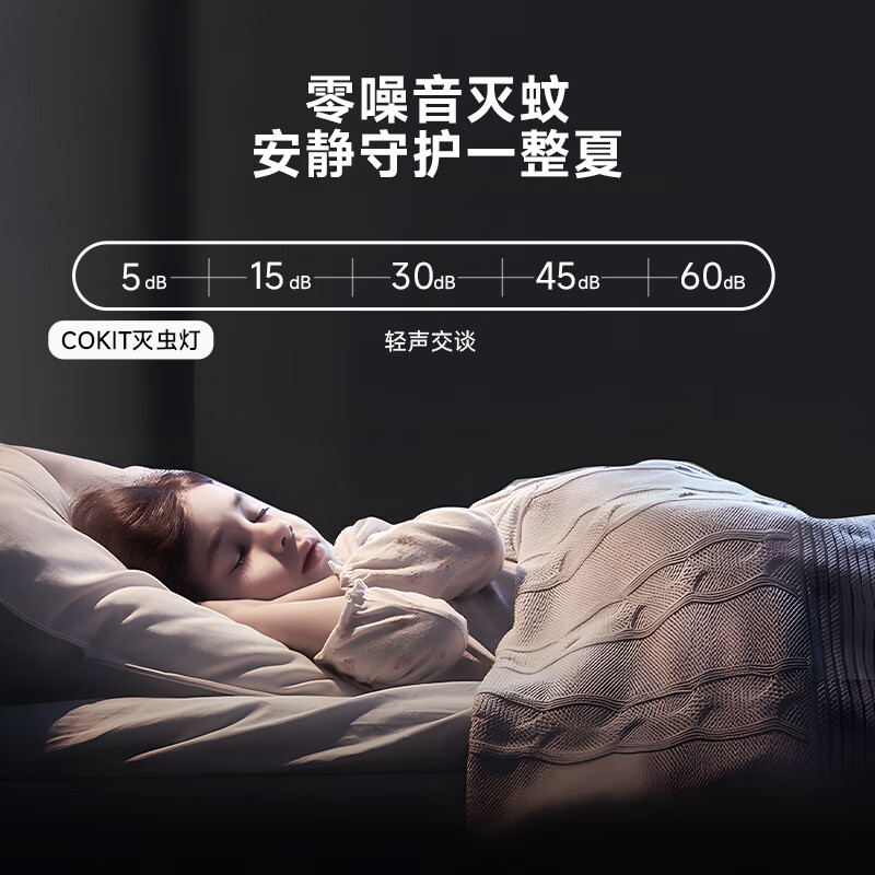 COKIT M7 静音粘贴式灭虫灯(一器五片) BDZSSC高清大图