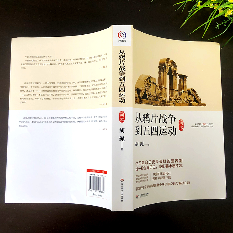 [醉染正版]从鸦片战争到五四运动 正版 胡绳著中国近代史 初中生七八九年级必读课外书阅读书籍书目9-12-15岁初中读物高清大图