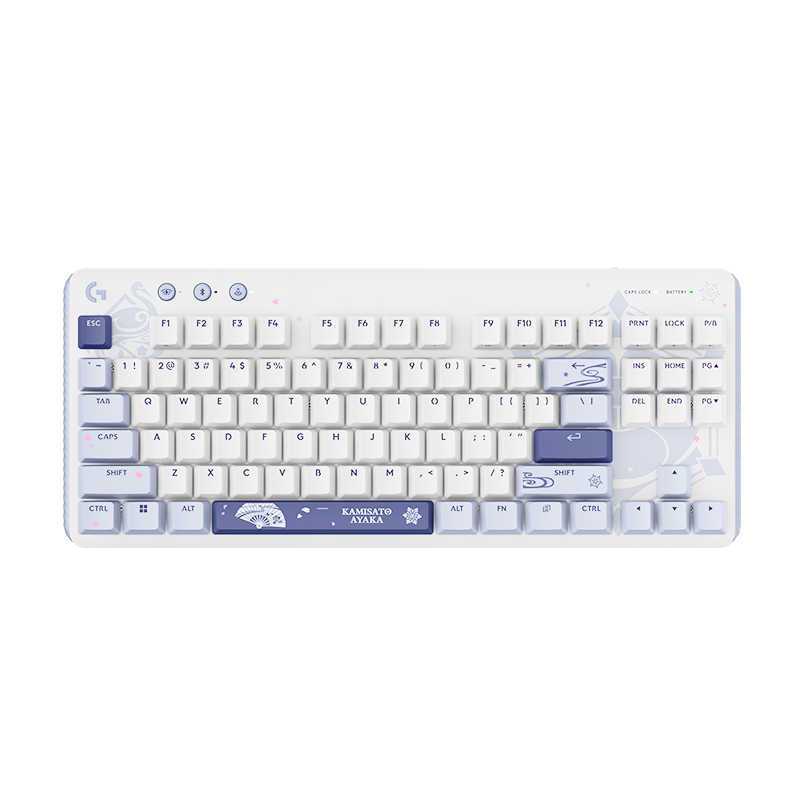 罗技(Logitech)罗技原神联名G517无线电竞游戏键盘神里绫华礼盒全键热插拔新品