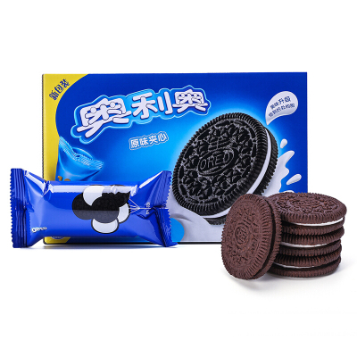 29.9元包邮 奥利奥夹心饼干原味696g *2