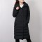 阿迪达斯(adidas)冬季女士运动保暖长款休闲羽绒服外套CY8614