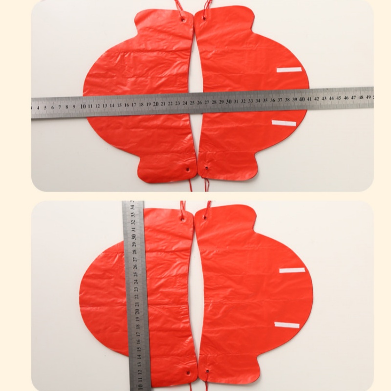 新年纸灯笼装饰2026新款元宵蜂窝挂饰装饰树挂件 纸灯笼套餐:25#红灯笼10个+马年大吉吊卡10个高清大图