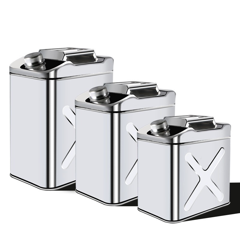 瑾如云海 不锈钢盖方桶 不锈钢油桶 60升 个高清大图