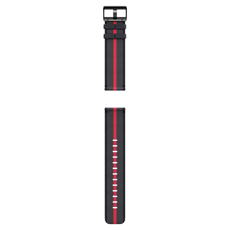 HUAWEI/华为 WATCH GT2(46mm) 新年款 32MB+4GB 新年红 黑红色尼龙表带 新年限定适用Mate 30强劲续航专业智能手表运动防水通话音乐麒麟芯片