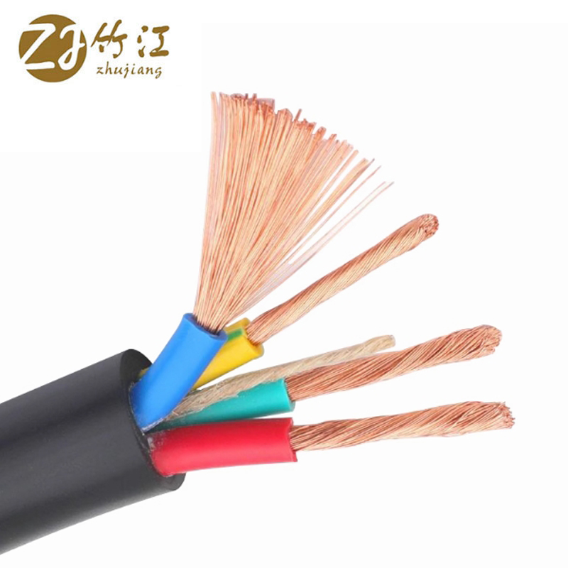 竹江 橡套软电缆 YC3*6 额定电压450/750V 米高清大图