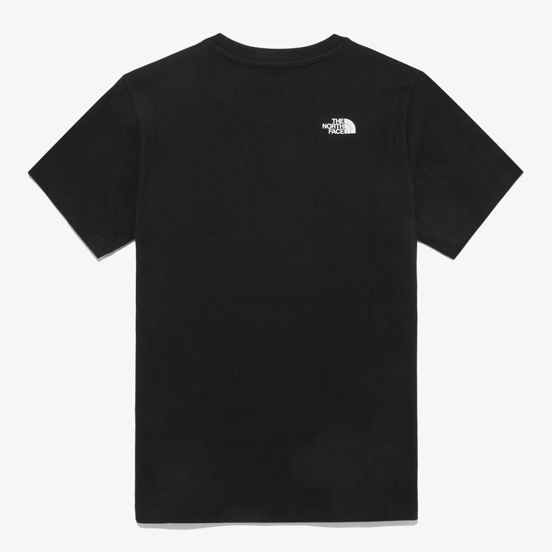 北面(The North Face)女士运动短袖圆领棉质基础款休闲T恤
