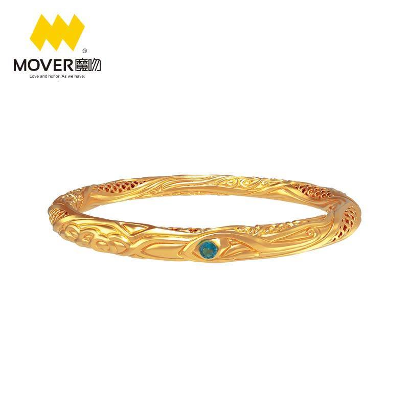 电影《哪吒之魔童降世》正版授权 Mover魔吻 哪吒封印之乾坤圈手镯 合金手镯饰品