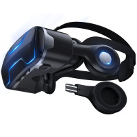 [蓝光]千幻魔镜11代VR眼镜 AR版可拆卸式耳机3D虚拟现实头戴式一体机手机专用9代成人头盔IOS苹果安卓蓝光魔镜vr
