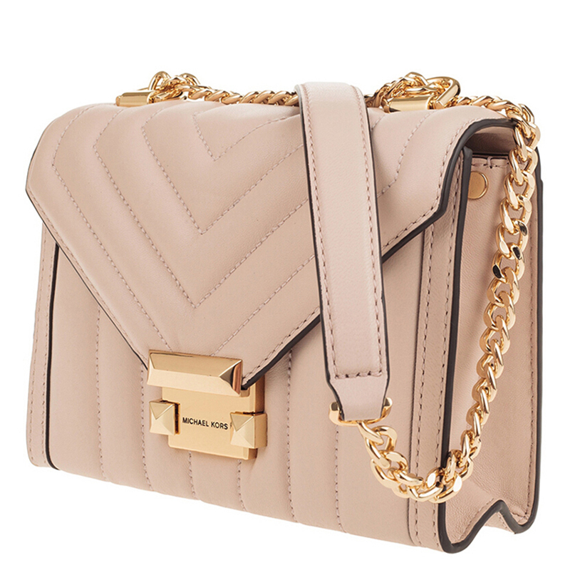 【直营】Michael Kors 迈克·科尔斯 浅粉色女士斜挎包 女 30F8GXIL1T-SOFTPINK