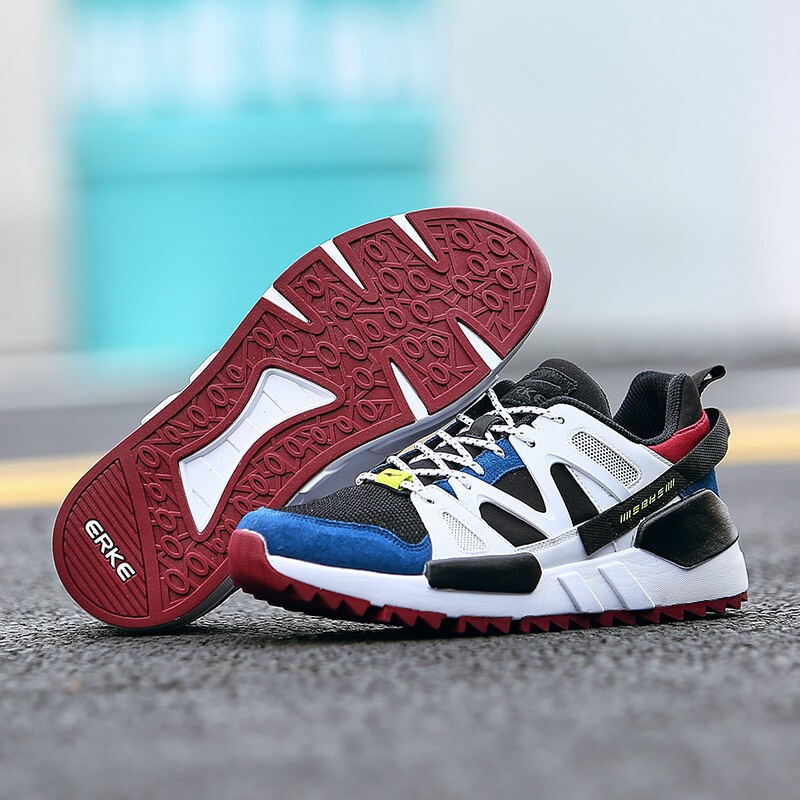 鸿星尔克erke男慢跑鞋男冬季新款舒适防滑缓冲避震运动鞋跑步鞋