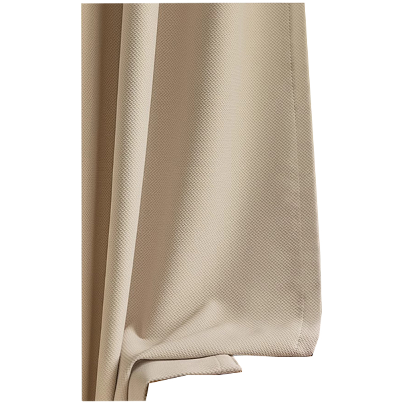 植巾 CL480 100*100cm 加厚棉麻窗帘 (计价单位：米) 黄色高清大图