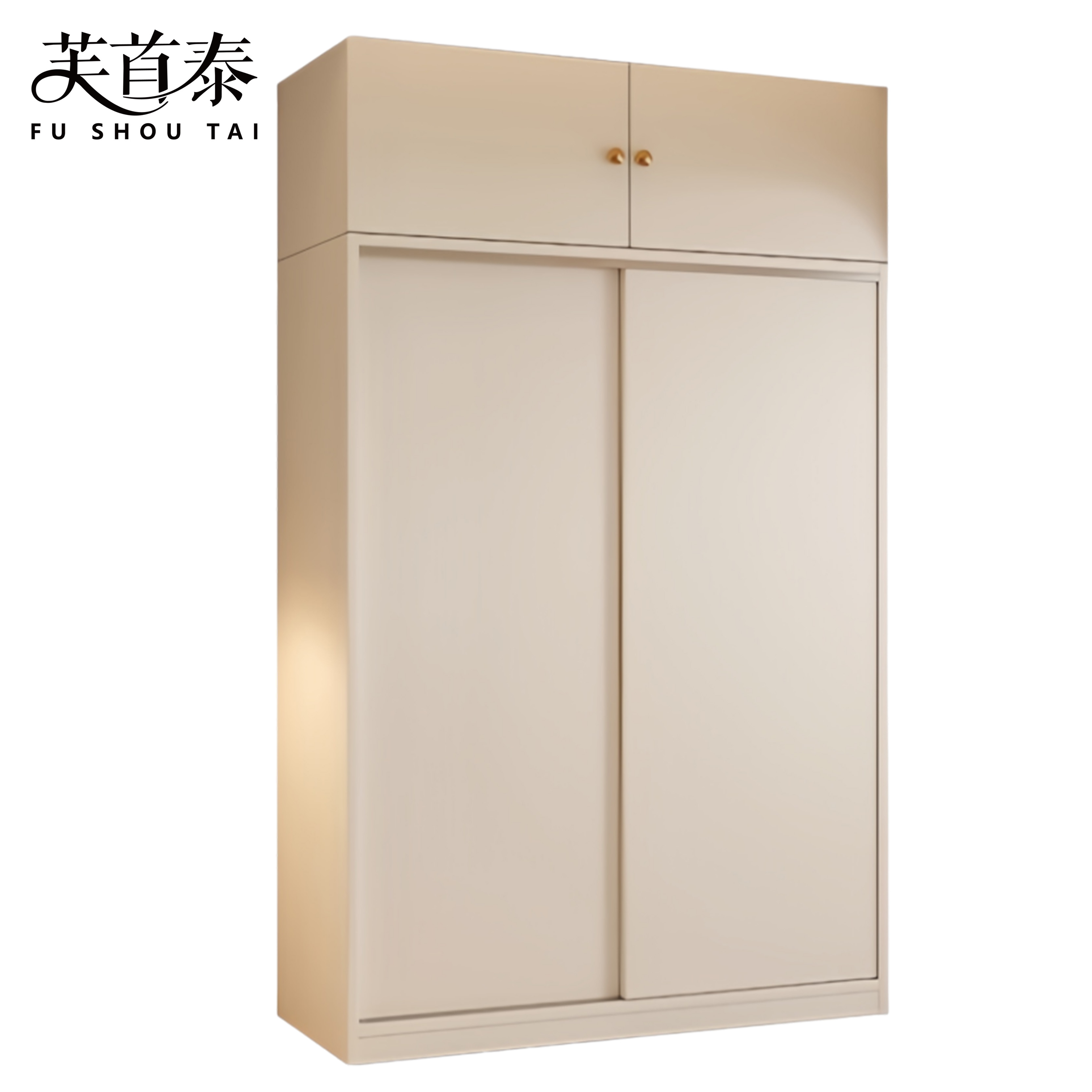 芙首泰衣柜含顶柜1000*500*2400mm套高清大图