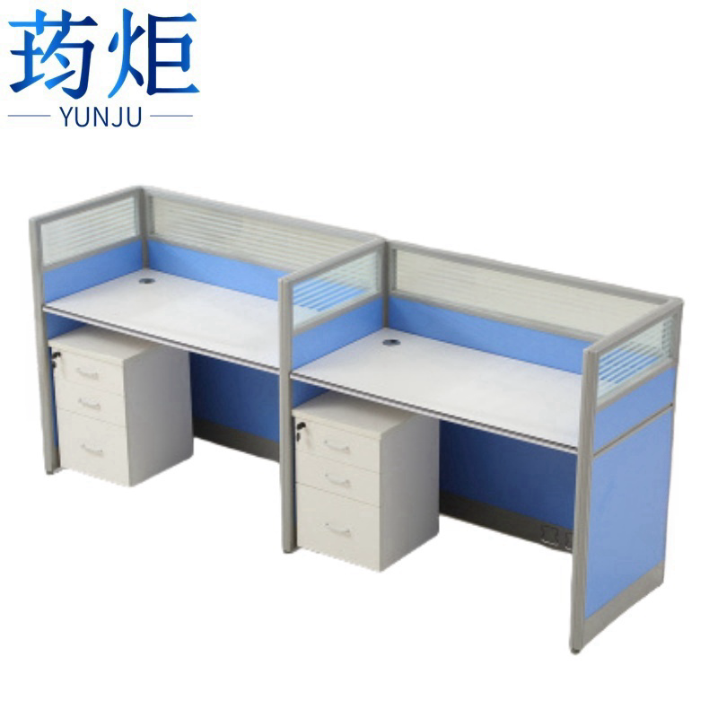 屏风工位木质高清大图