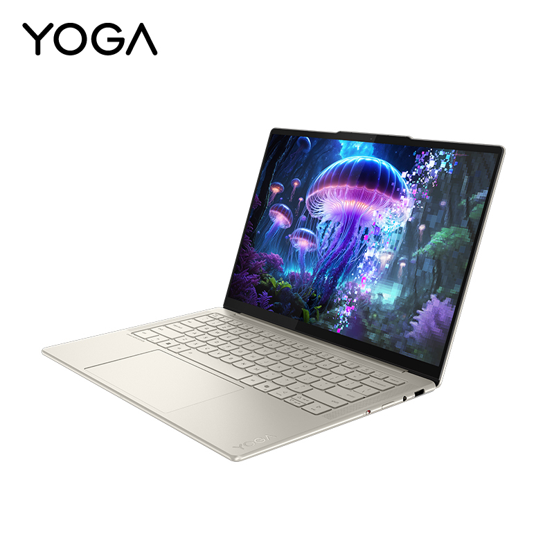 联想(Lenovo)YOGA Air14 Aura AI元启版 14英寸轻薄触控手写笔记本电脑(Ultra5-228V 32G 1TSSD 集显 Win11)浅海贝 官方标配高清大图