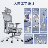 腾焱人体工学椅网布把