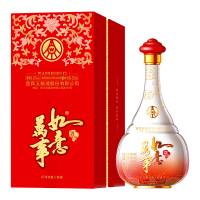 五粮液股份 万事如意 人和福 42度 500ml 单瓶装 浓香型 白酒(单笔两瓶赠两只桃花醉酒杯)