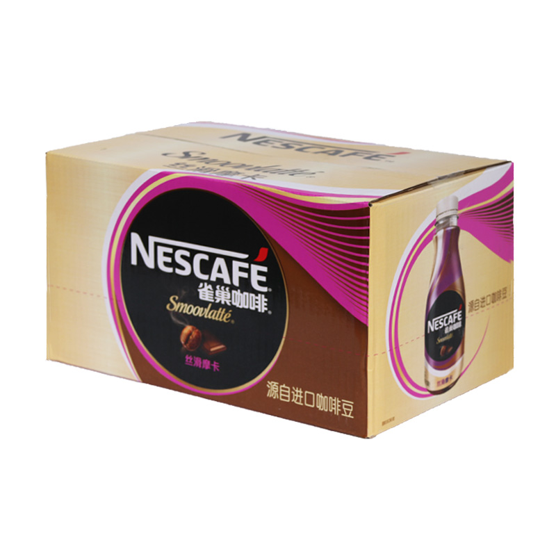 雀巢咖啡Nestle即饮摩卡咖啡268ml*15瓶三合一即饮咖啡瓶装高清大图
