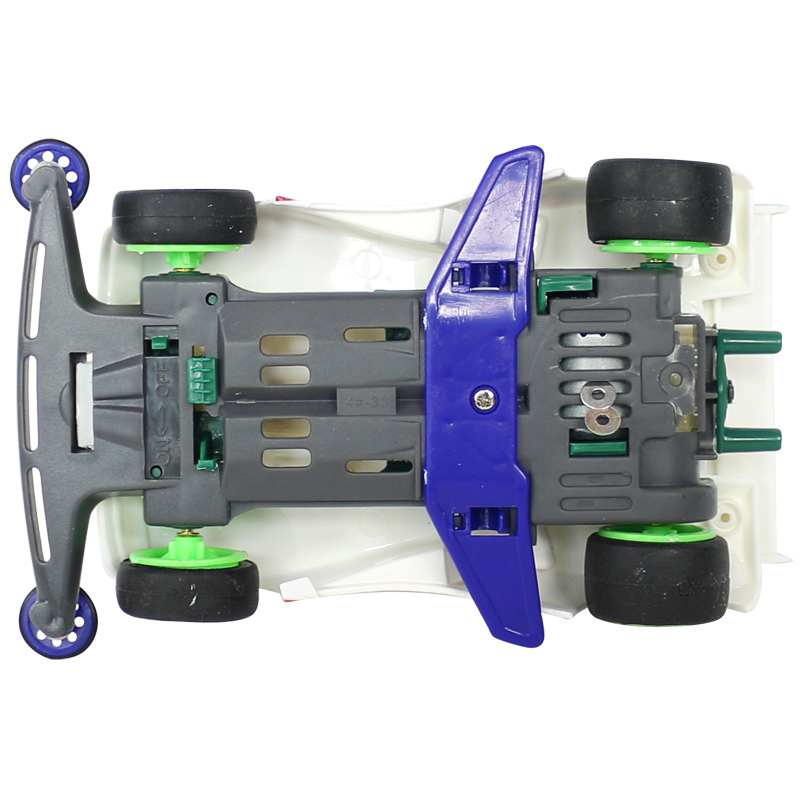儿童迷你四驱车玩具组装赛车拼装其汽车模型战龙四驱玩具车