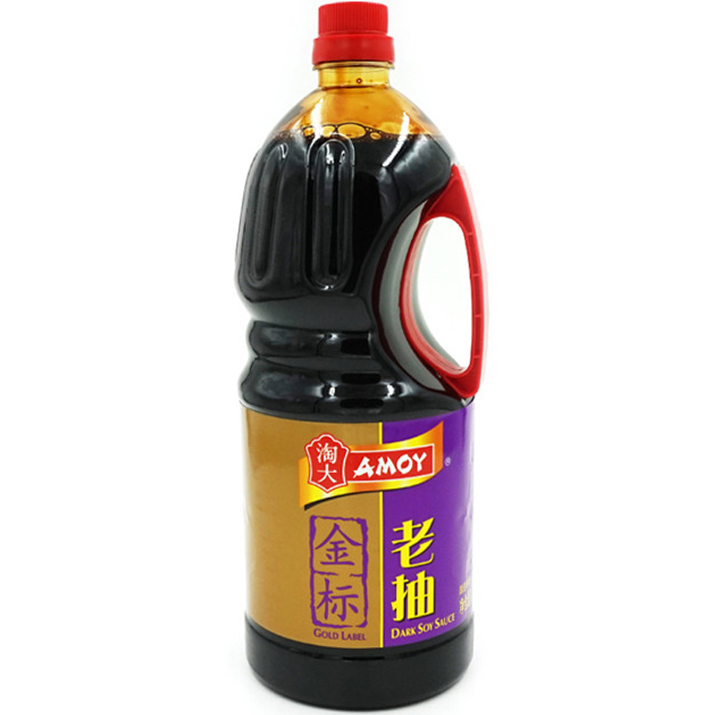 淘大 金标老抽1.75L 们在炒、煎、蒸、煮或凉拌时,按照需要加入适量的酱油,就会使菜肴色泽诱人,香气