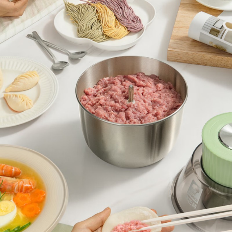 康巴赫百味1.8L绞肉机搅拌机料理机KJS-331高清大图